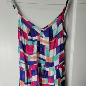 Multicolor Splendid tank dress